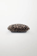 Hat in Shearling with Jaguar Print