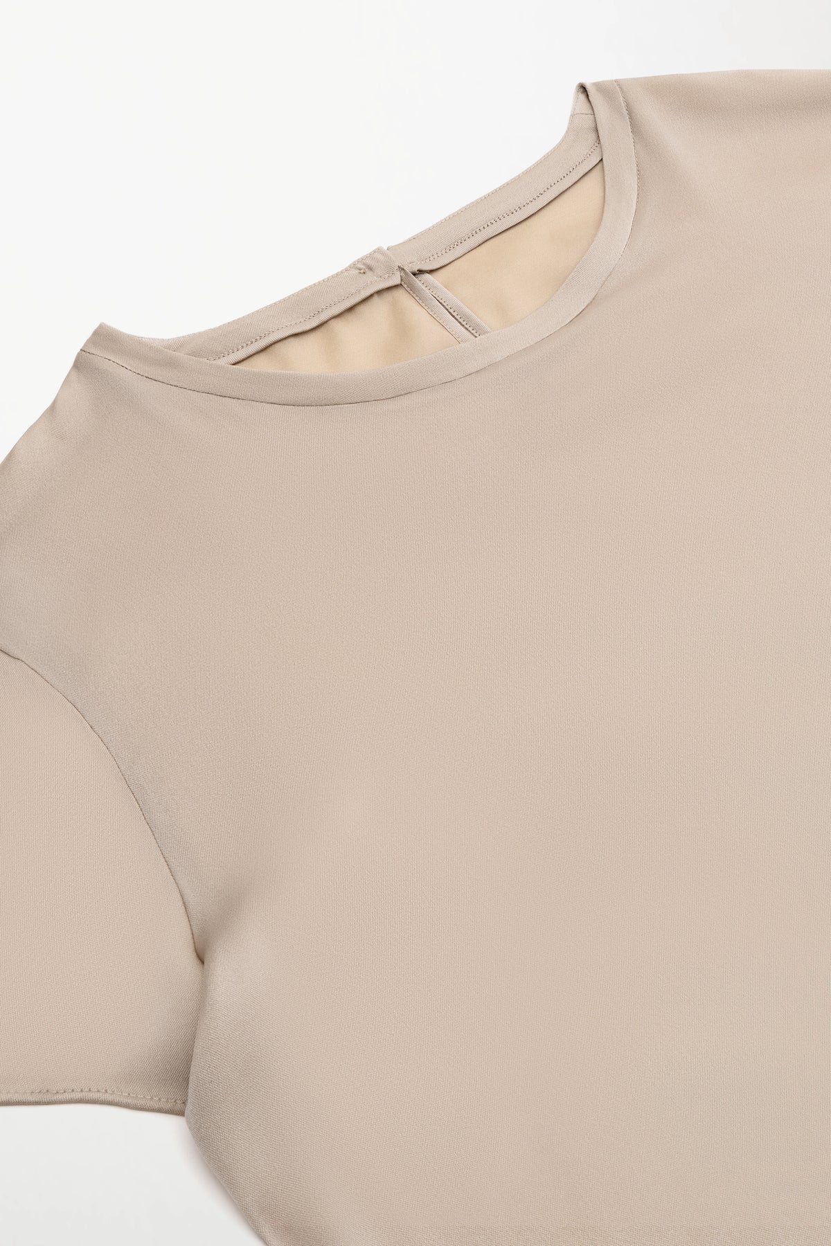 Silk Crewneck T-shirt
