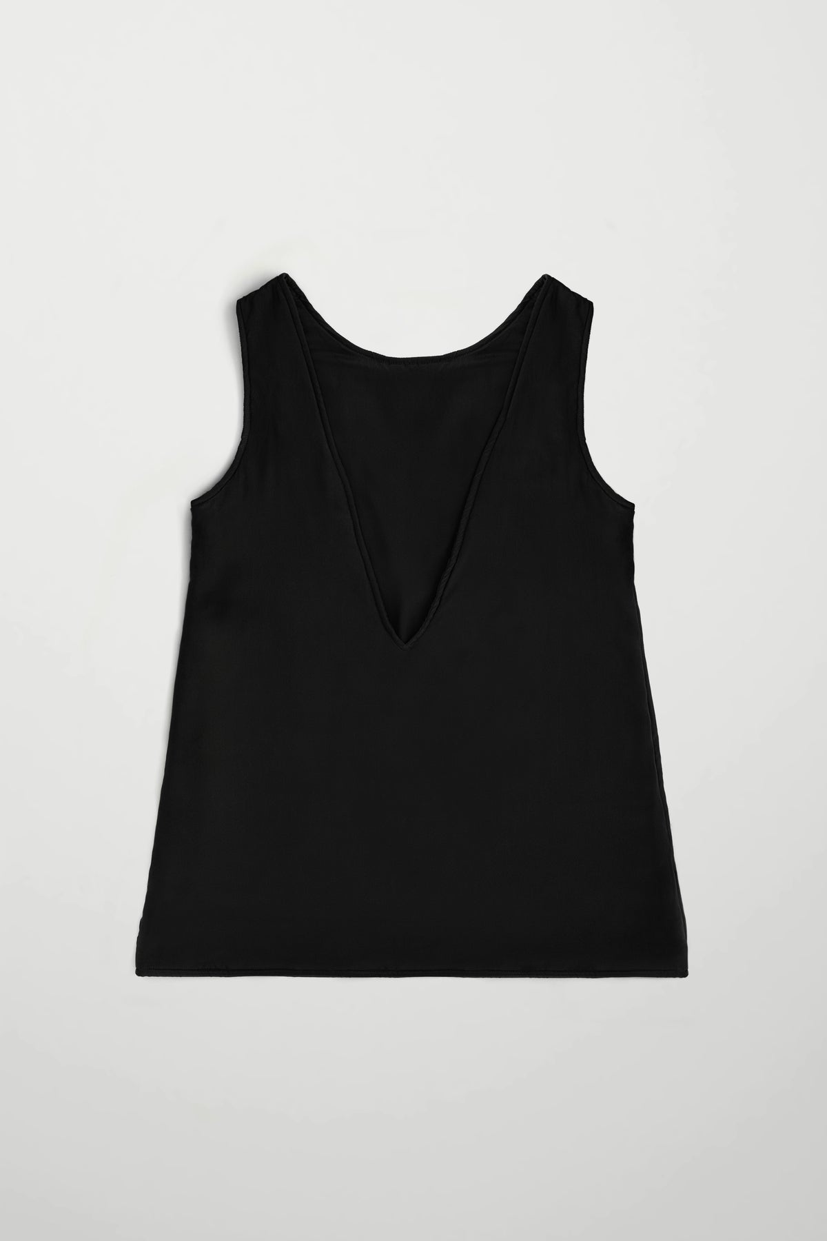 Silk Puffer Dress with Open Back