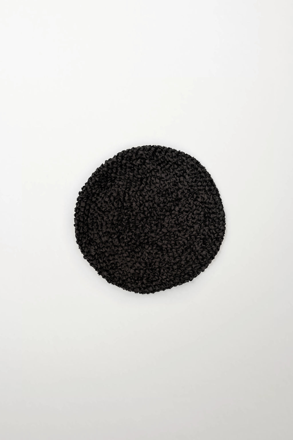 Silk Beret with Crystal Rhinestones