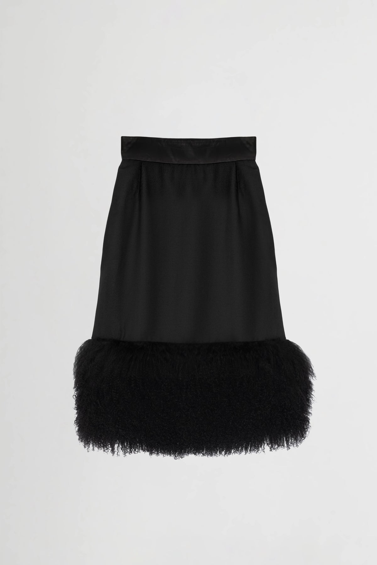Skirt with Mongolian Shearling
