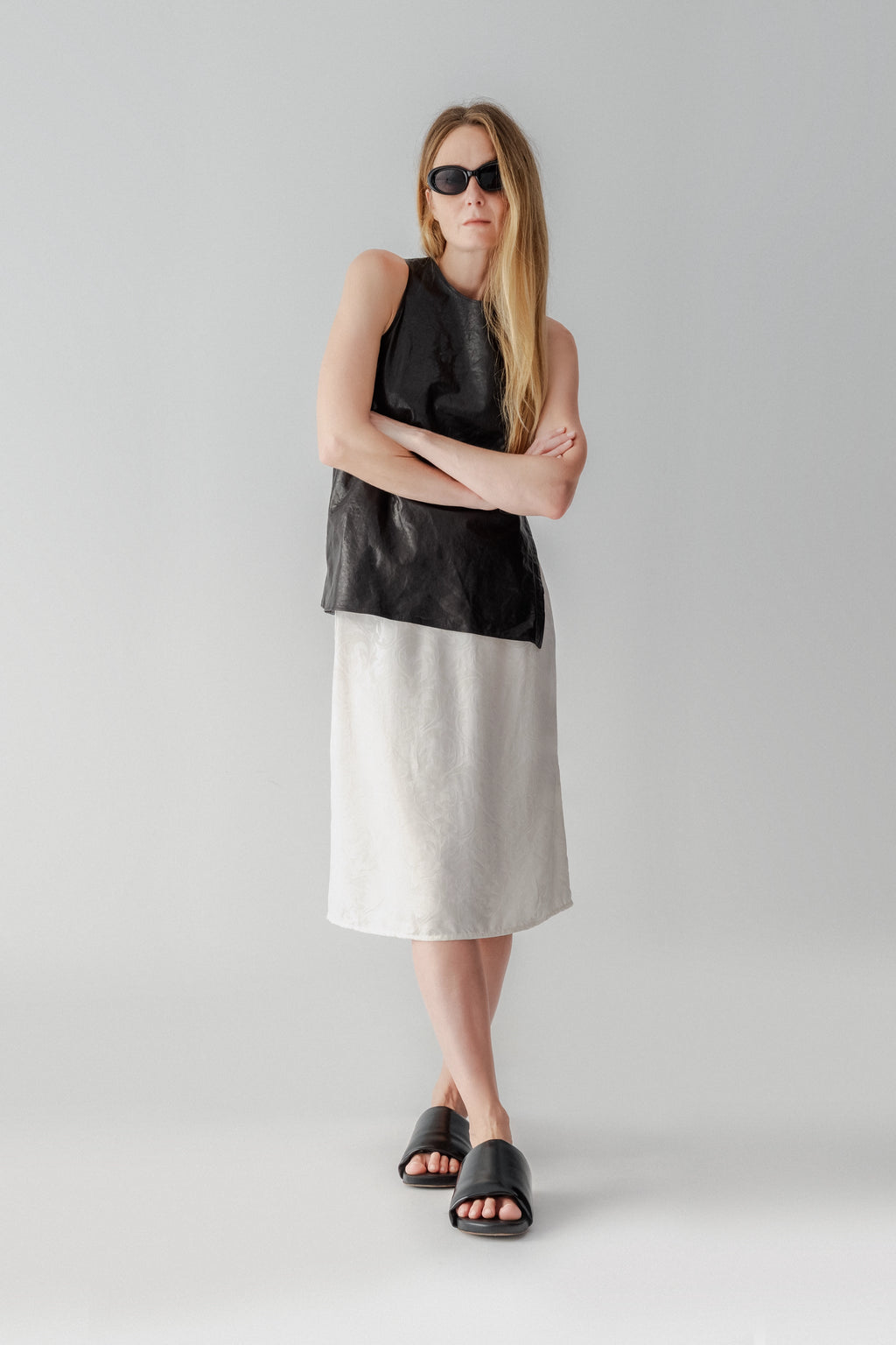 Silk Slip Skirt