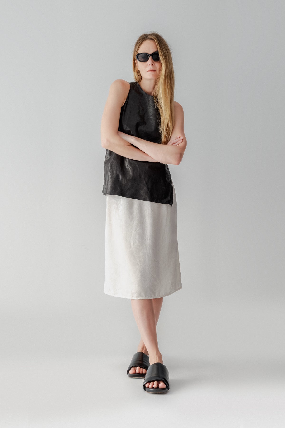 Silk Slip Skirt